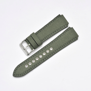 Cordura Army Green Watch Strap for Casio AE1200WH World Time Watch