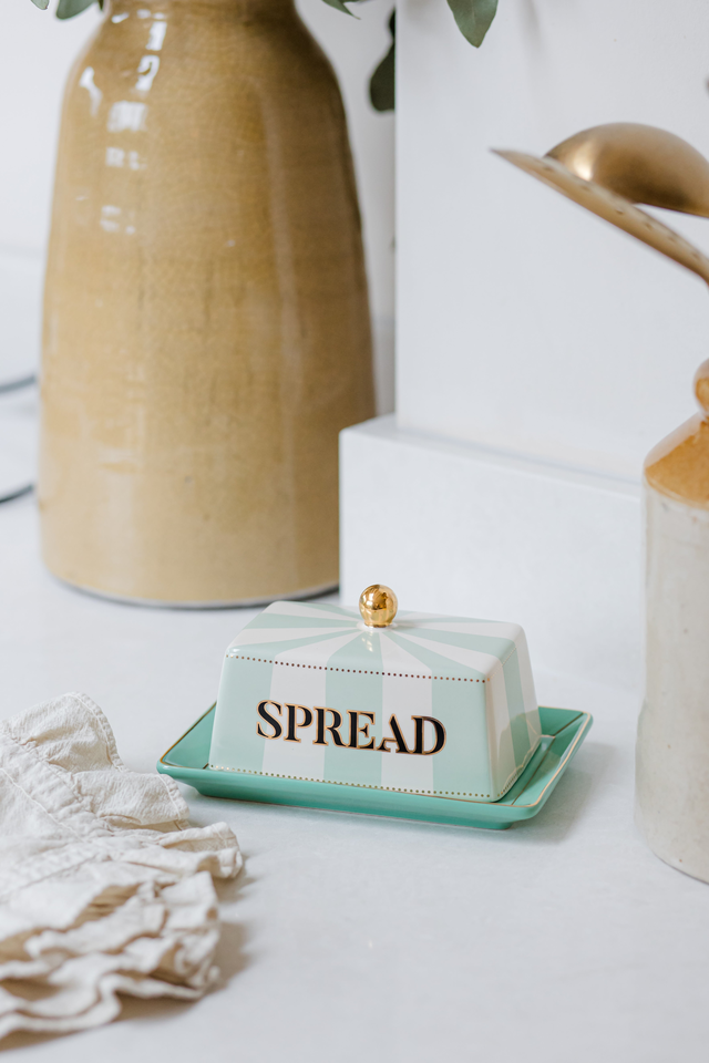 Yvonne Ellen Elephant Butter Dish