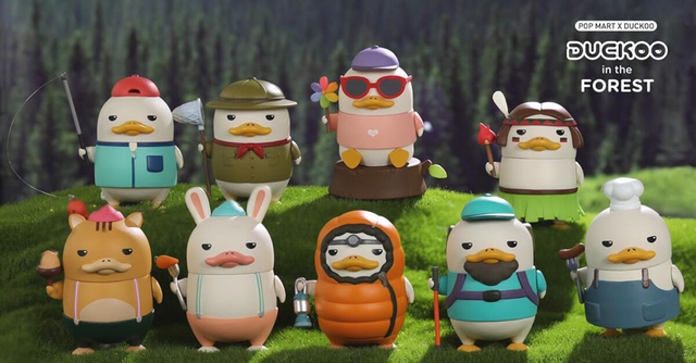 Duckoo in the Forest blind box Series By Chokocider x POP MART