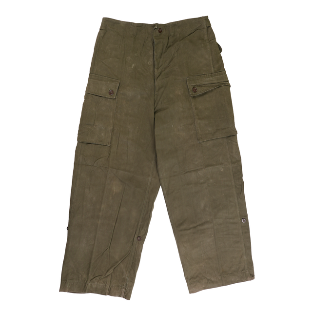 Vintage Dutch Canvas Fatigue Pants
