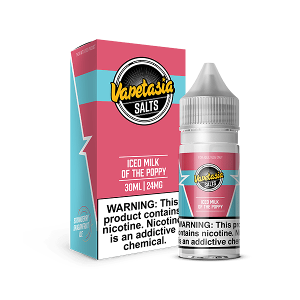 ICED Milk of The Poppy SALT - Vapetasia - 30mL