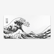 Japanese Wave Extended Mousepad