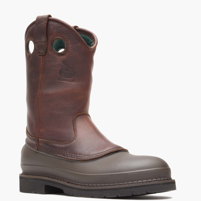Georgia Boot Muddog Steel Toe Wellington Work Boot