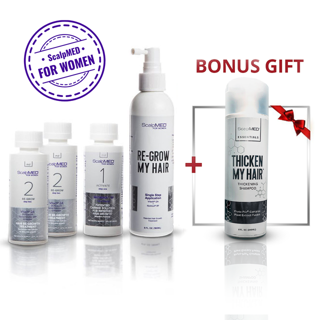 PATENTED HAIR REGROWTH SYSTEM FOR WOMEN