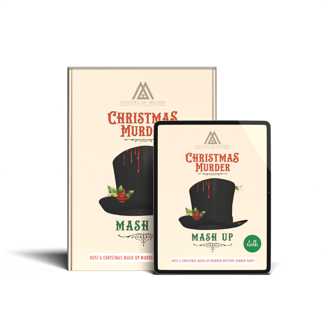 Christmas Murder Mystery Host Your Own Dinner Party Game Kit