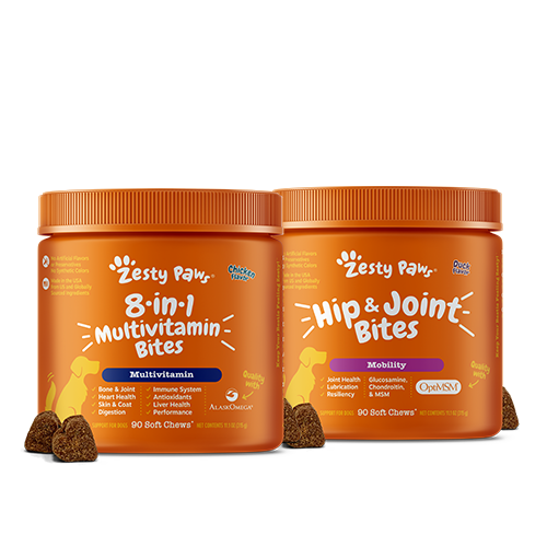 Multifunctional Bites+ Mobility Bites for Dogs Bundle