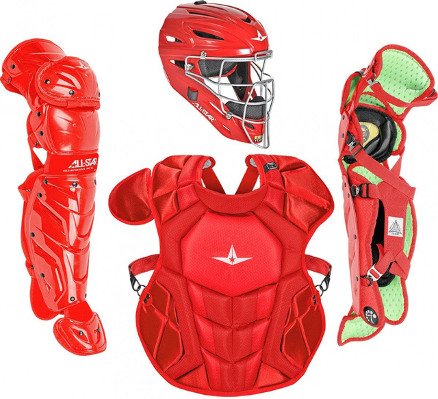 All Star Intermediate Nocsae System7 Axis Pro Catcher's Set