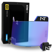 NXTRND VZR3® Football Visor Clear Blue