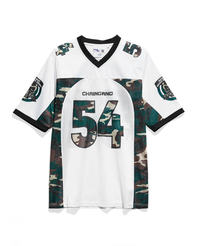 John Cena Chain Gang Camo Football Jersey
