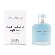 Dolce and Gabbana Men's Light Blue Eau Intense EDP Spray 3.38 oz (Tester) Fragrances 8057971181414
