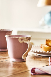 Benedita Bow Stoneware Mug