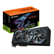 Gigabyte NVIDIA GeForce RTX 5080 AORUS MASTER Triple Fan 16GB GDDR7 PCIe 5.0 Graphics Card