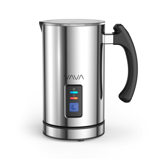 VAVA Stainless Steel Milk Steamer with Hot & Cold Milk Functionality