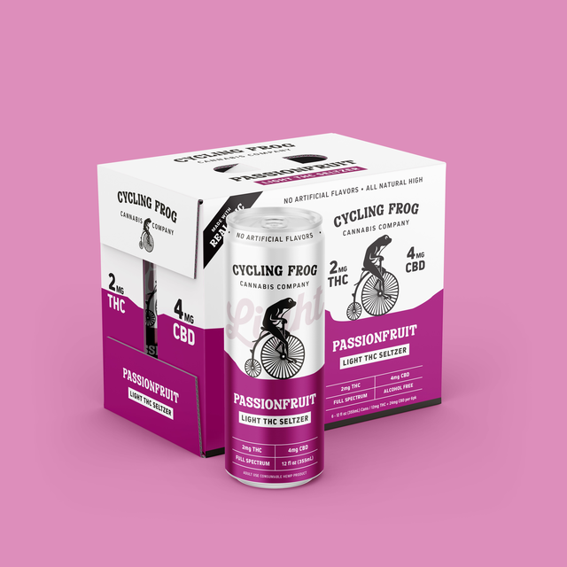 Passionfruit THC Light Seltzer, 6pk