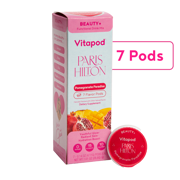 Paris Hilton x Vitapod Beauty+ Pomegranate Paradise 7ct. Carton