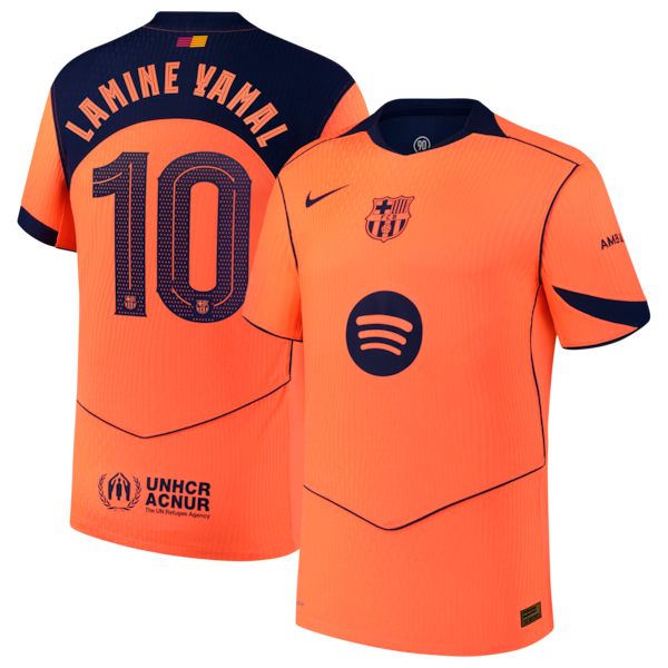Barcelona Nike Third Dri-FIT ADV Match Shirt 2025-26 with Lamine Yamal 10 Cup printing