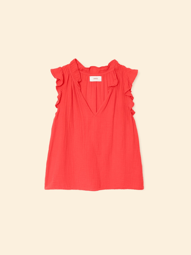 Fire Cracker Bex Gauze Top