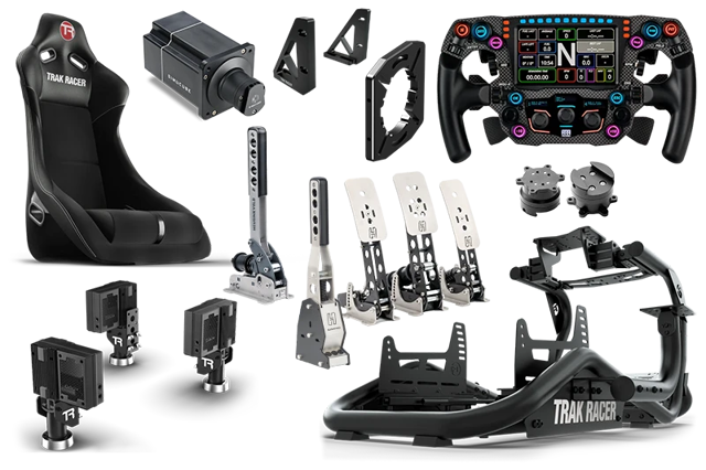 TR8 PRO WITH MOTION, WHEEL, WHEELBASE AND PEDALS