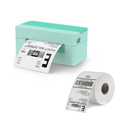 4x6" Shipping Label Printing Set - 4B-2054N Label Printer + 4x6" Direct Thermal Label