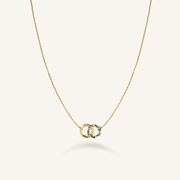 Emerald Duo Necklace