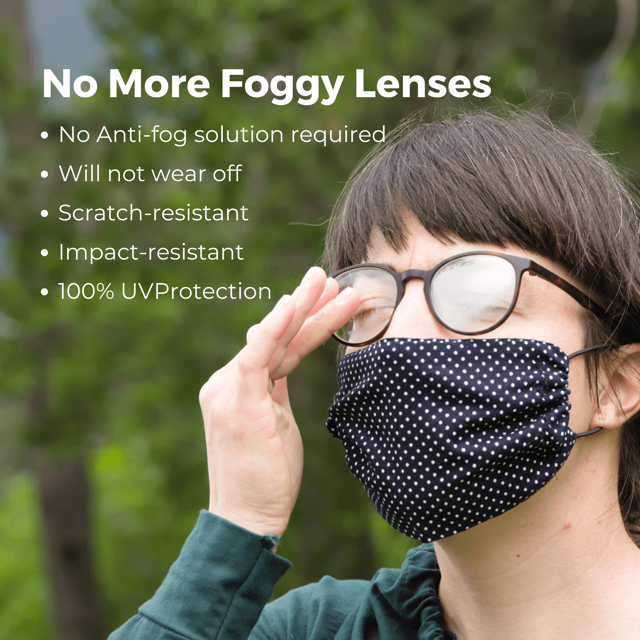 Anti Fog Lens for Single Vision RX