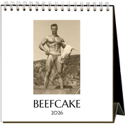 Beefcake 2026 Easel Desk Calendar