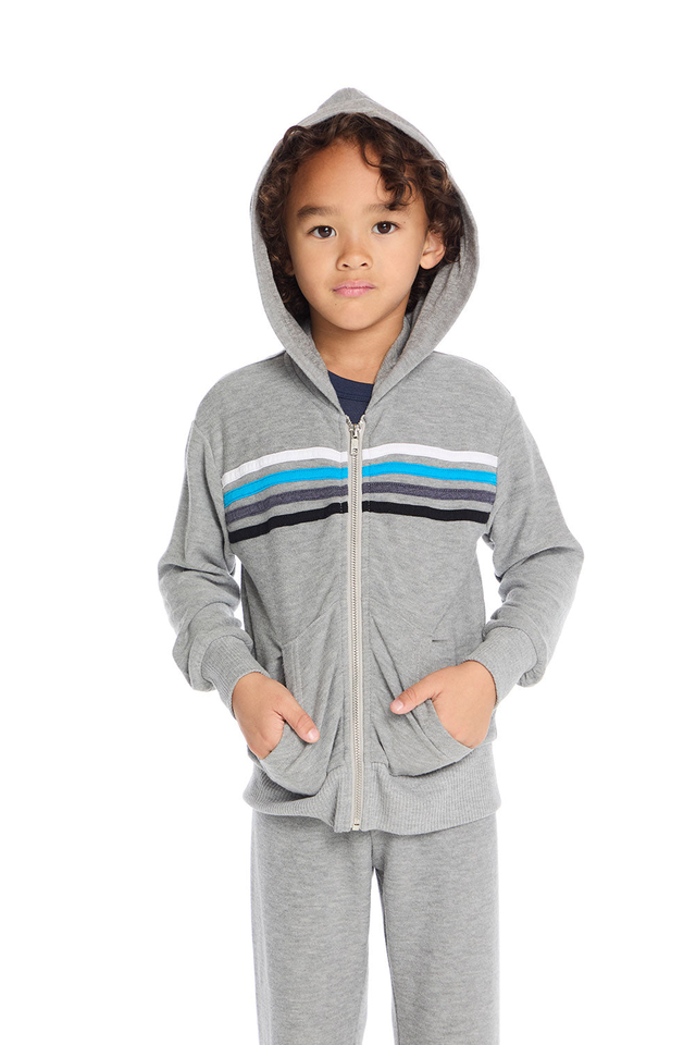 Paxton Heather Grey Hoodie