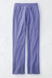 Edgewater Frayed Hem Ankle Pants