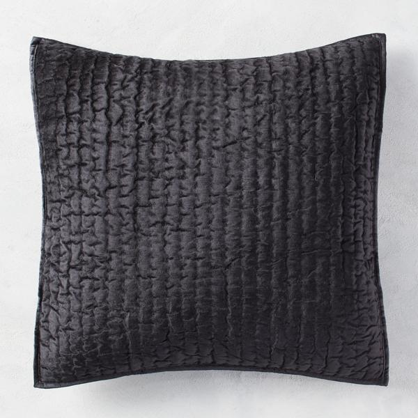 Mardon Velvet Bedding - Onyx
