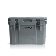 Cobalt 25 Quart Roto-Molded Super Cooler + Free Flask - Promo