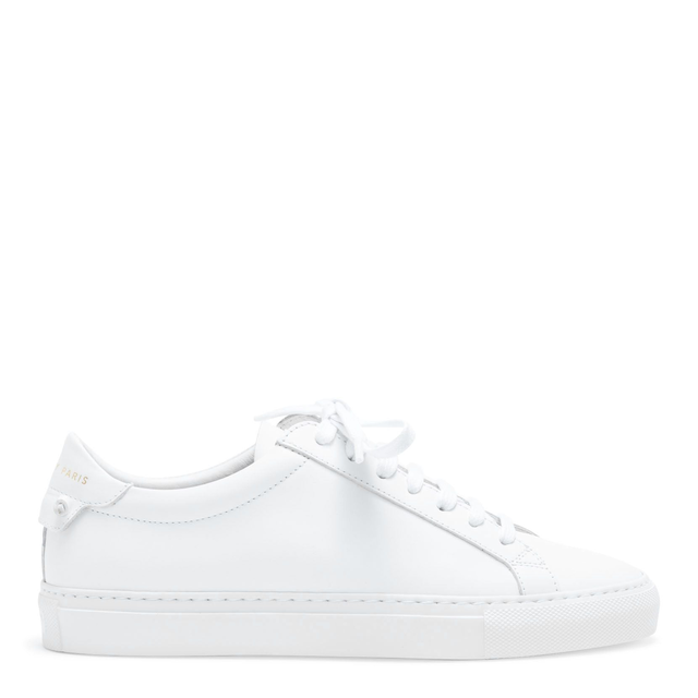 Urban Street White Leather Sneakers
