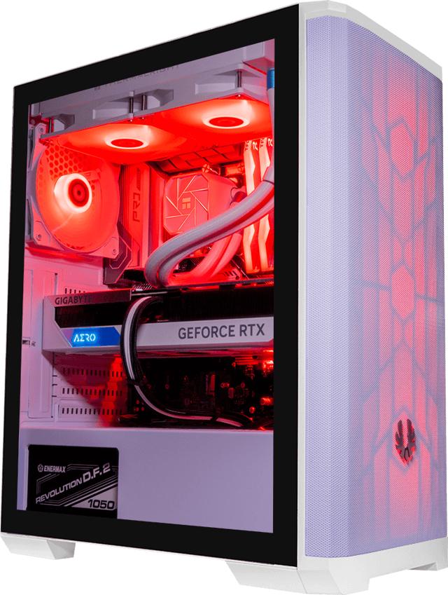 Nova Mesh - BUILD YOUR OWN - AMD - White