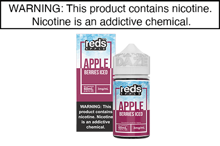BERRIES APPLE ICED BY REDS E JUICE 60ML/100ML