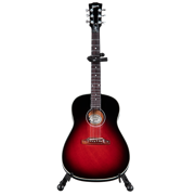 Gibson AXE HEAVEN® J-45 Slash Vermillion Burst 1.4 Scale Mini Guitar Model