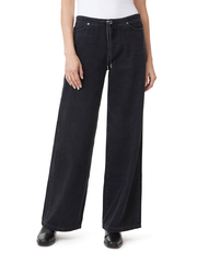 Jade Drawstring Wide Leg Jeans