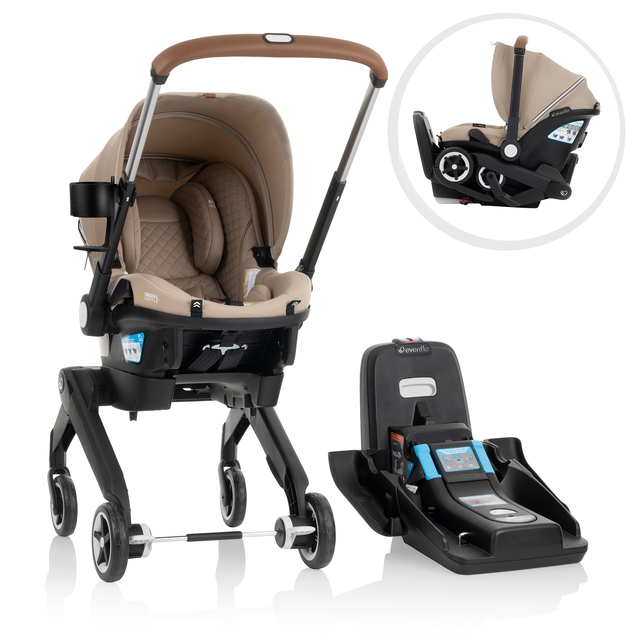 Shyft DualRide Infant Car Seat Stroller Combo w/ Carryall Storage & Extended Canopy