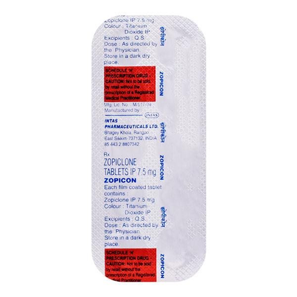 Zopicon Tablet 10'S - Netmeds