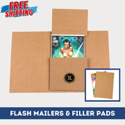 GEMINI COMIC FLASH MAILERS & FILLER PADS BUNDLE