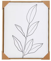 21 in Linen Floral Wall Art ||PB107760022100||