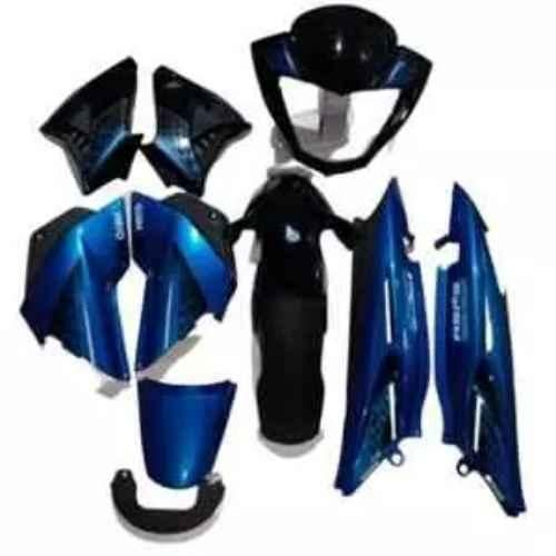 Ultra Black & Tacno Blue Full Body Kit for Hero Glamour Type 7 U63, ULT-0AZZE8