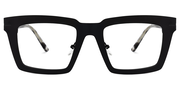 Arnal - Rectangle Black Eyeglasses