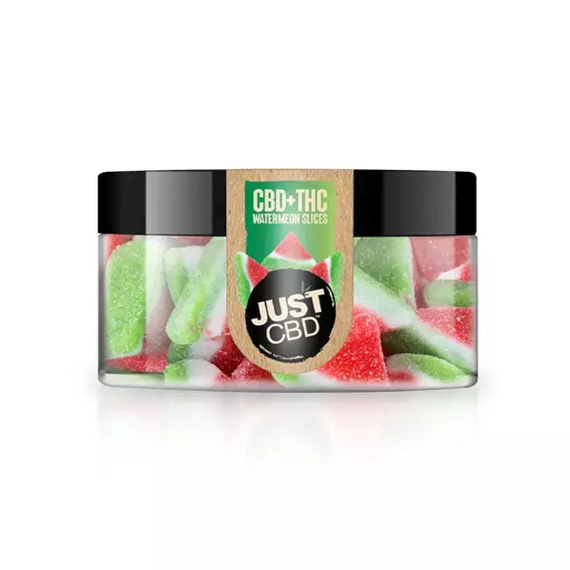 CBD + THC Watermelon Gummies - 250MG