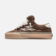 LOGAN PUFF - BROWN CREPE