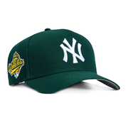 New Era 9Forty A-Frame New York Yankees 1996 World Series Patch Snapback Hat - Green, White