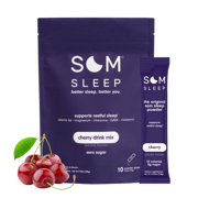 Som Sleep Zero Sugar Powder Drink Mix · Cherry