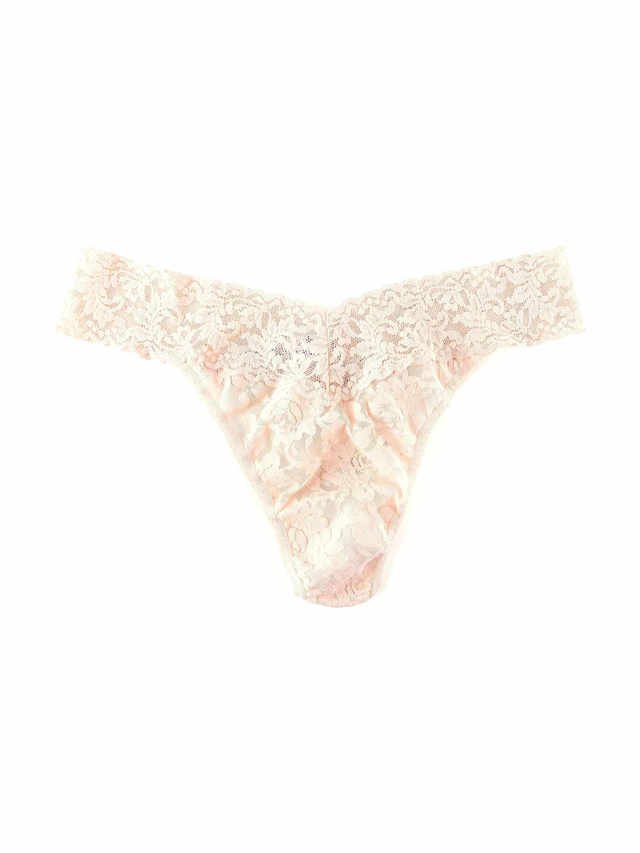 Signature Lace® Original Rise Thong Vanilla