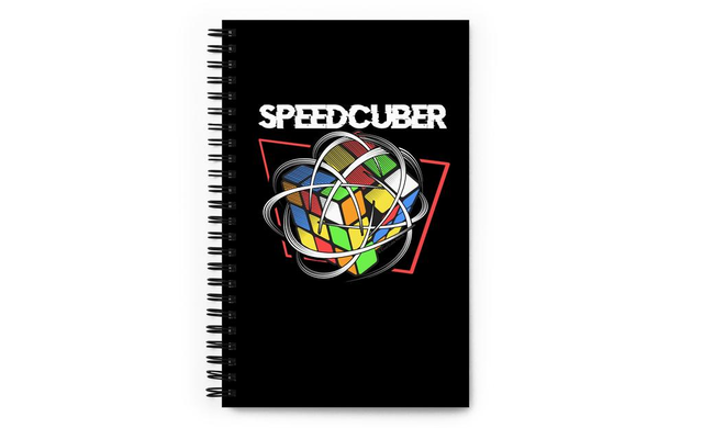 Speedcuber V2 - Rubik's Cube Spiral Notebook