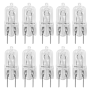 Value 10 Pack I G8 Halogen 20W 35W 50W Light Bulb Undercabinet Dimmable Puck Lighting Replacement JCD T4