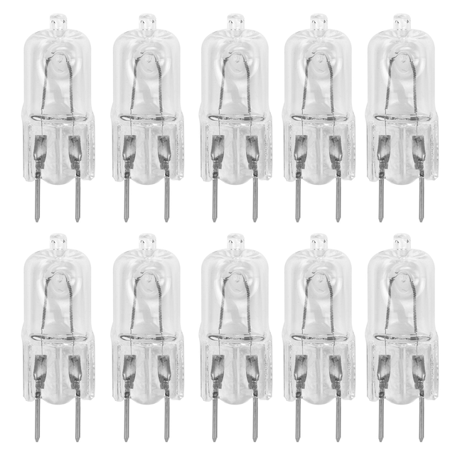 Value 10 Pack I G8 Halogen 20W 35W 50W Light Bulb Undercabinet Dimmable Puck Lighting Replacement JCD T4