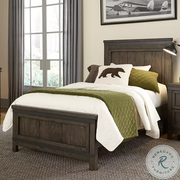 Briarwood Hills Rock Beaten Gray Full Panel Bed